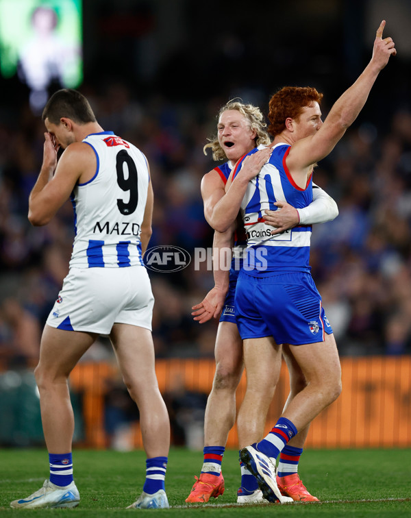 AFL 2024 Round 23 - Western Bulldogs v North Melbourne - A-53117473