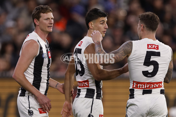 AFL 2024 Round 24 - Melbourne v Collingwood - A-53326407