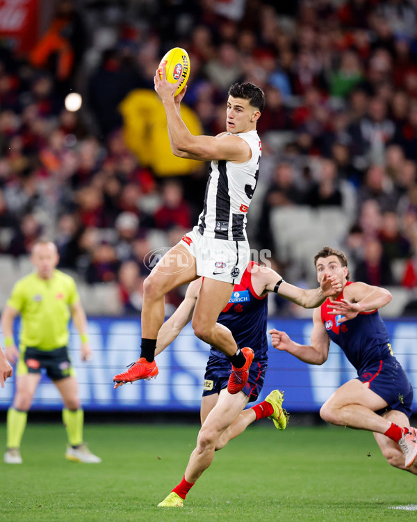 AFL 2024 Round 24 - Melbourne v Collingwood - A-53326545