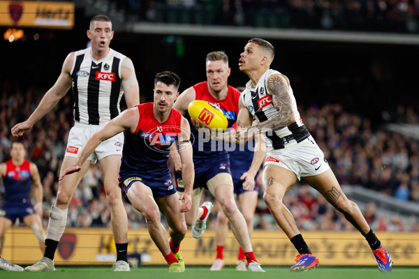AFL 2024 Round 24 - Melbourne v Collingwood - A-53328819