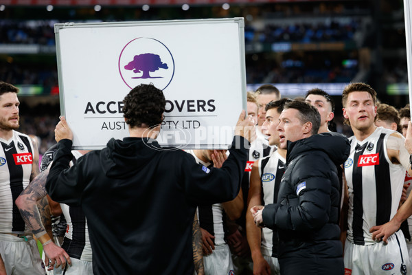 AFL 2024 Round 24 - Melbourne v Collingwood - A-53328821