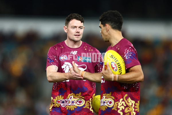 AFL 2024 Round 24 - Brisbane v Essendon - A-53364814
