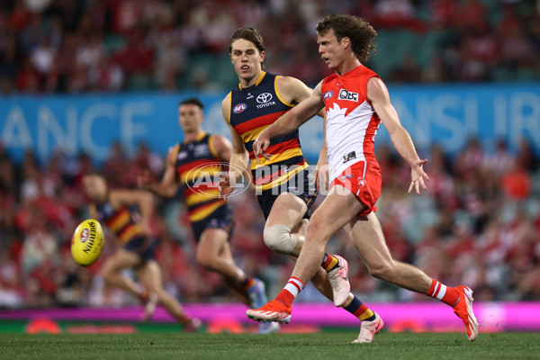 AFL 2024 Round 24 - Sydney v Adelaide - A-53367750