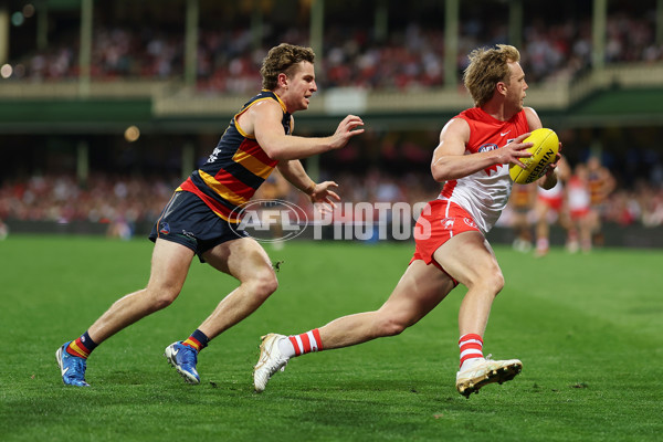 AFL 2024 Round 24 - Sydney v Adelaide - A-53370797