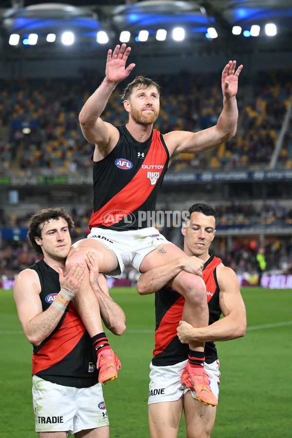 AFL 2024 Round 24 - Brisbane v Essendon - A-53375917