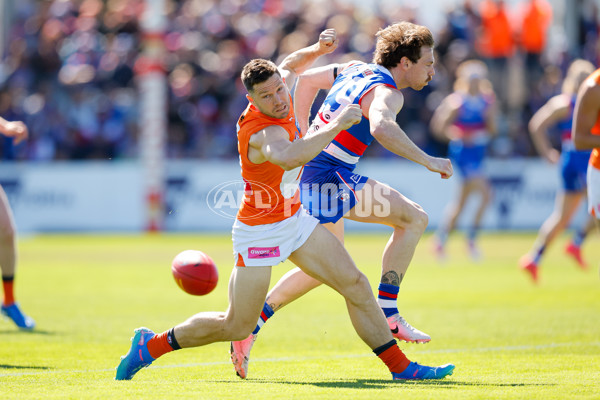 AFL 2024 Round 24 - Western Bulldogs v GWS - A-53379104