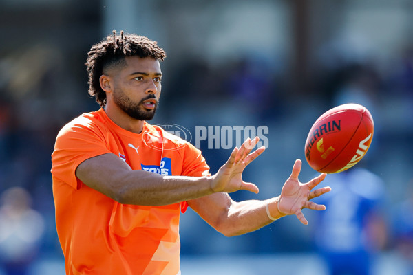 AFL 2024 Round 24 - Western Bulldogs v GWS - A-53379366