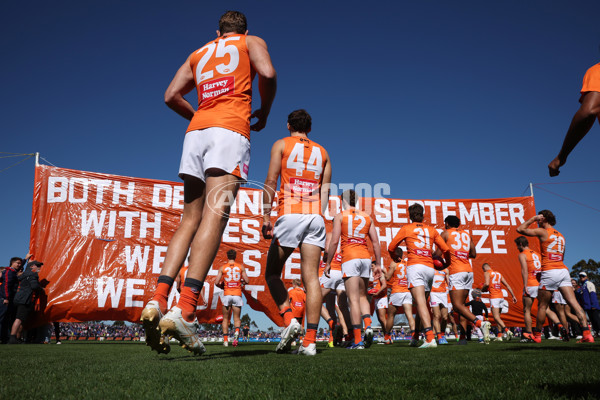 AFL 2024 Round 24 - Western Bulldogs v GWS - A-53379396