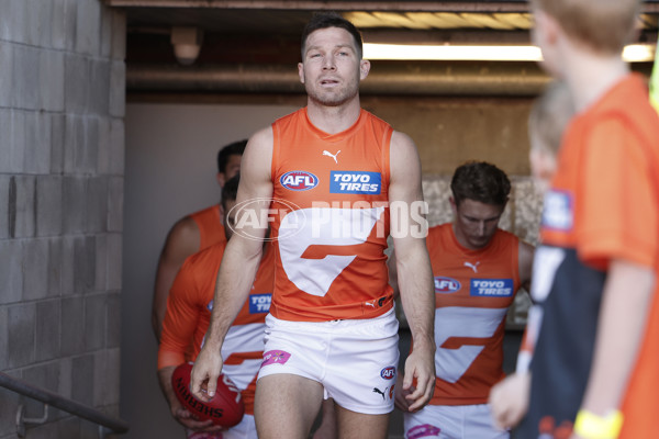 AFL 2024 Round 24 - Western Bulldogs v GWS - A-53379397