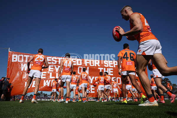 AFL 2024 Round 24 - Western Bulldogs v GWS - A-53379401