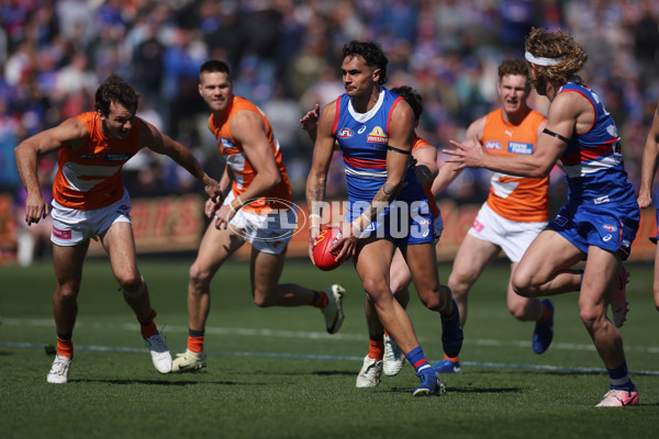 AFL 2024 Round 24 - Western Bulldogs v GWS - A-53381538