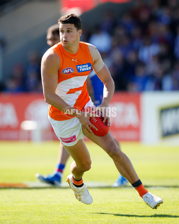 AFL 2024 Round 24 - Western Bulldogs v GWS - A-53381541
