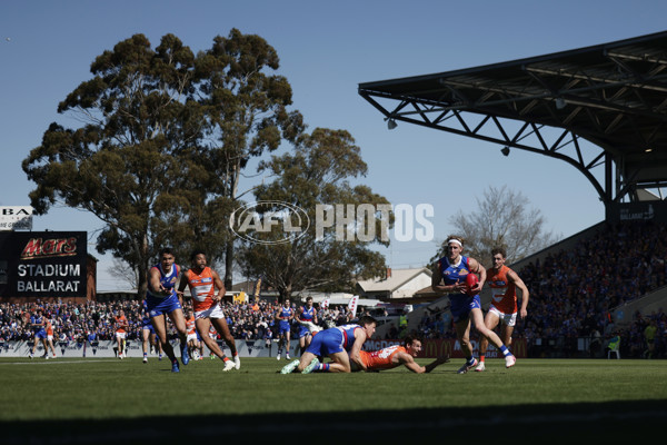 AFL 2024 Round 24 - Western Bulldogs v GWS - A-53381555