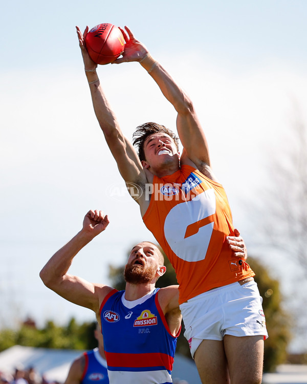 AFL 2024 Round 24 - Western Bulldogs v GWS - A-53381562