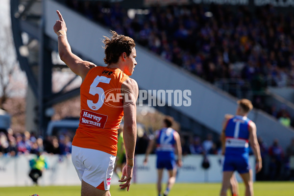 AFL 2024 Round 24 - Western Bulldogs v GWS - A-53381567