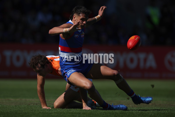 AFL 2024 Round 24 - Western Bulldogs v GWS - A-53381574