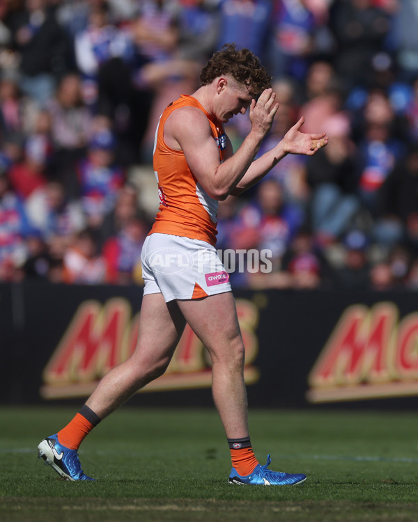 AFL 2024 Round 24 - Western Bulldogs v GWS - A-53381608