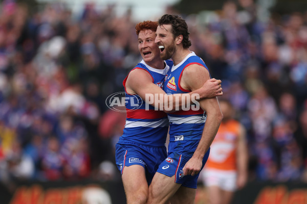 AFL 2024 Round 24 - Western Bulldogs v GWS - A-53381625