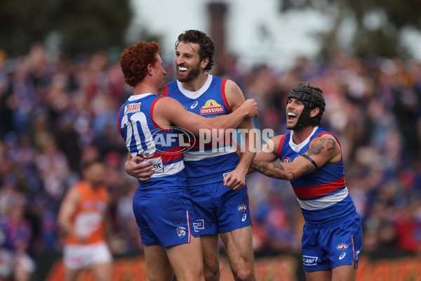 AFL 2024 Round 24 - Western Bulldogs v GWS - A-53381629