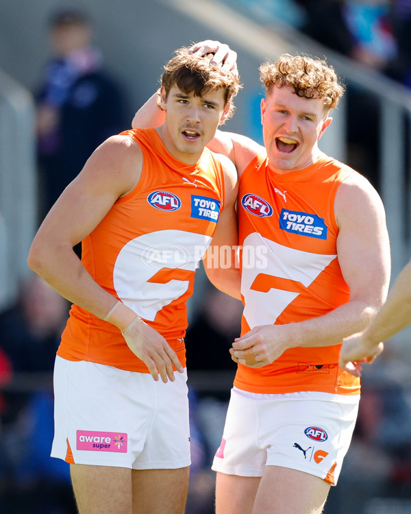 AFL 2024 Round 24 - Western Bulldogs v GWS - A-53381733