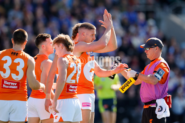 AFL 2024 Round 24 - Western Bulldogs v GWS - A-53381752