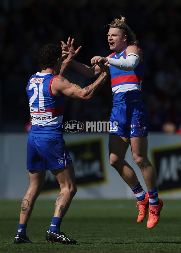 AFL 2024 Round 24 - Western Bulldogs v GWS - A-53381754