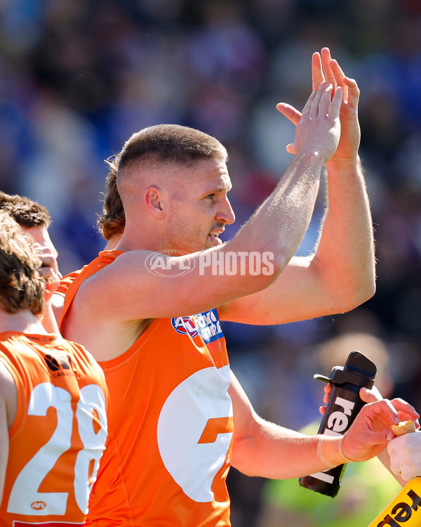AFL 2024 Round 24 - Western Bulldogs v GWS - A-53381756