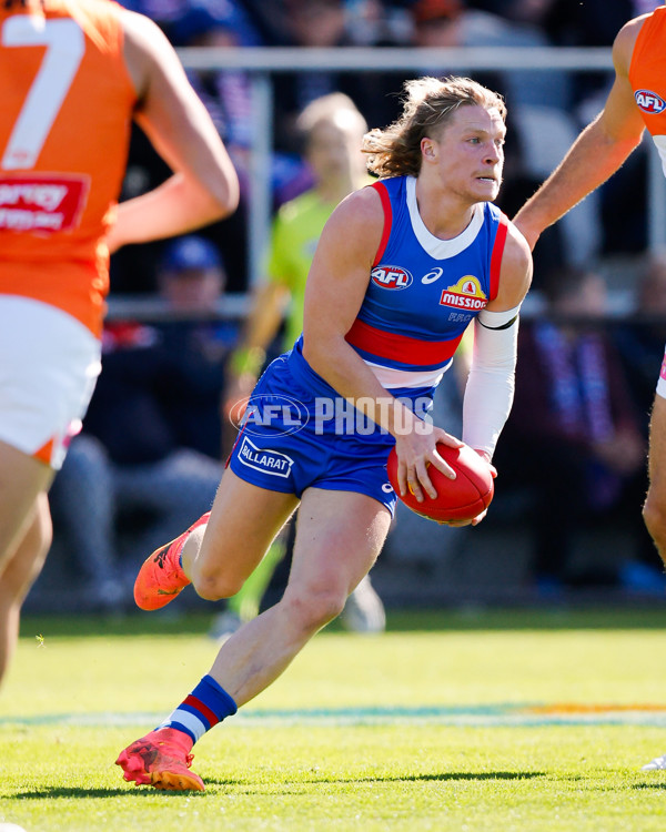 AFL 2024 Round 24 - Western Bulldogs v GWS - A-53381776