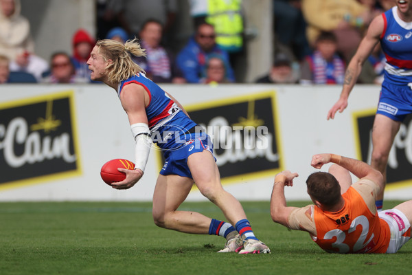 AFL 2024 Round 24 - Western Bulldogs v GWS - A-53383878