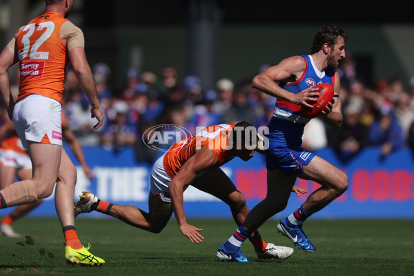 AFL 2024 Round 24 - Western Bulldogs v GWS - A-53383888