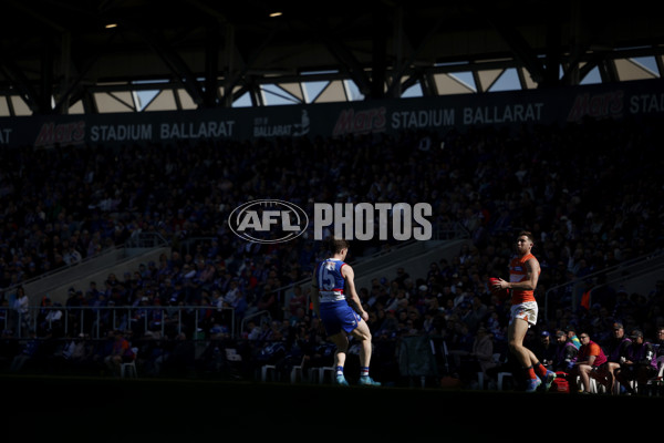 AFL 2024 Round 24 - Western Bulldogs v GWS - A-53383900