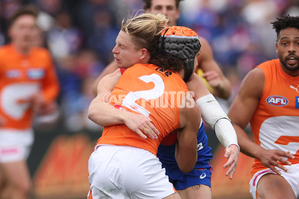 AFL 2024 Round 24 - Western Bulldogs v GWS - A-53383928