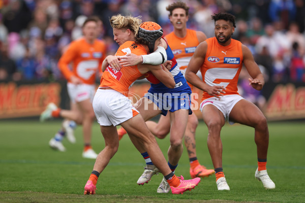 AFL 2024 Round 24 - Western Bulldogs v GWS - A-53383929