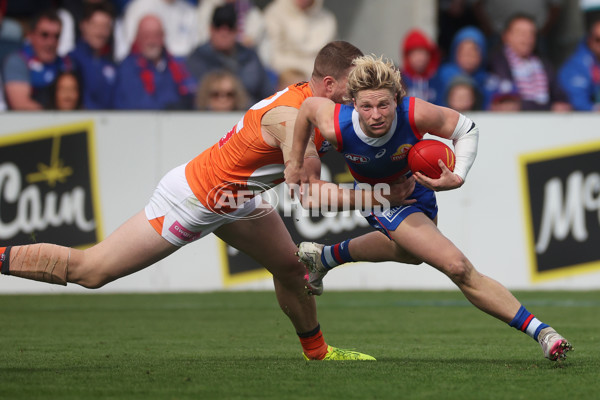 AFL 2024 Round 24 - Western Bulldogs v GWS - A-53384766