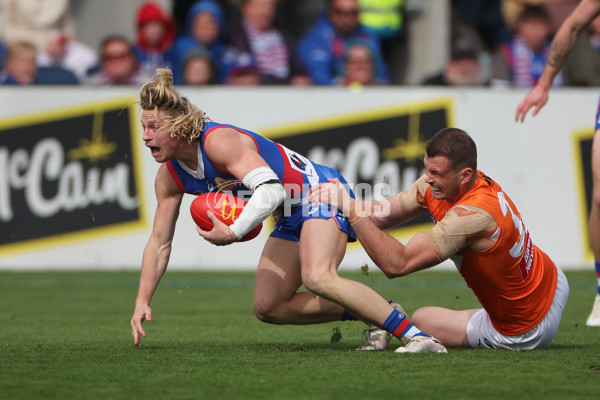AFL 2024 Round 24 - Western Bulldogs v GWS - A-53384767