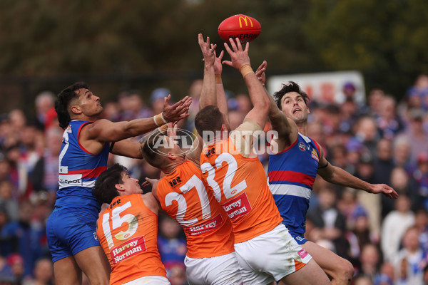 AFL 2024 Round 24 - Western Bulldogs v GWS - A-53384798