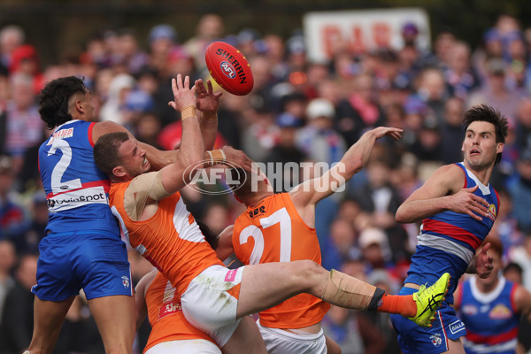 AFL 2024 Round 24 - Western Bulldogs v GWS - A-53384800