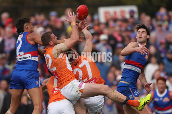 AFL 2024 Round 24 - Western Bulldogs v GWS - A-53384801