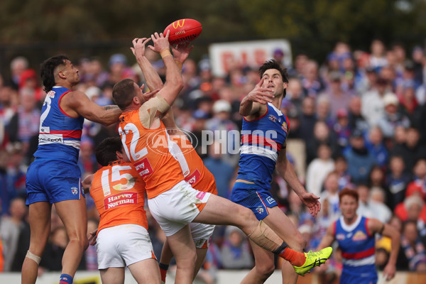 AFL 2024 Round 24 - Western Bulldogs v GWS - A-53384802