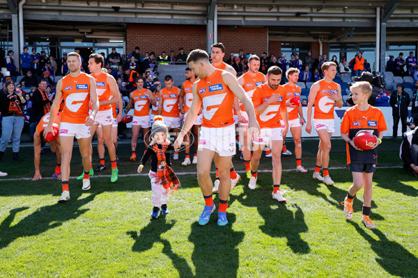 AFL 2024 Round 24 - Western Bulldogs v GWS - A-53386589