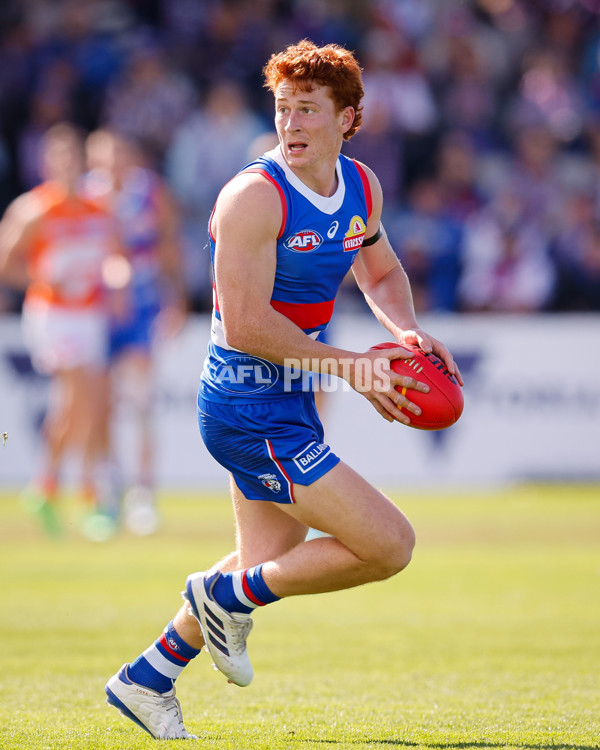 AFL 2024 Round 24 - Western Bulldogs v GWS - A-53386594