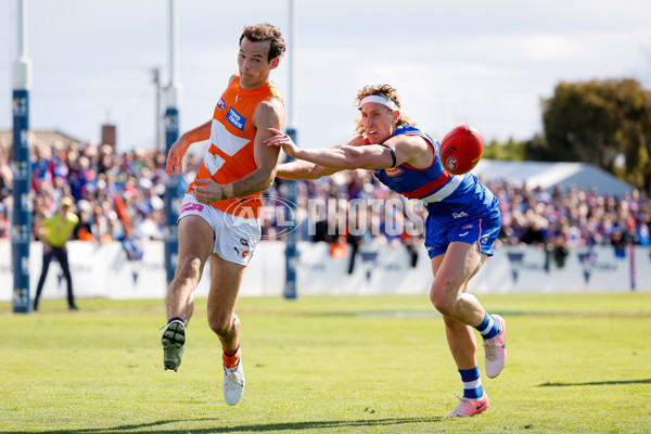 AFL 2024 Round 24 - Western Bulldogs v GWS - A-53386597