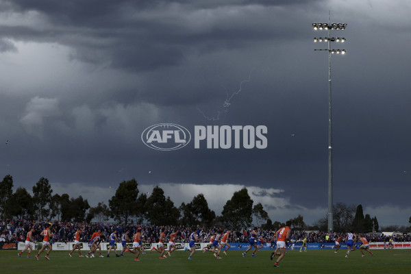 AFL 2024 Round 24 - Western Bulldogs v GWS - A-53386629