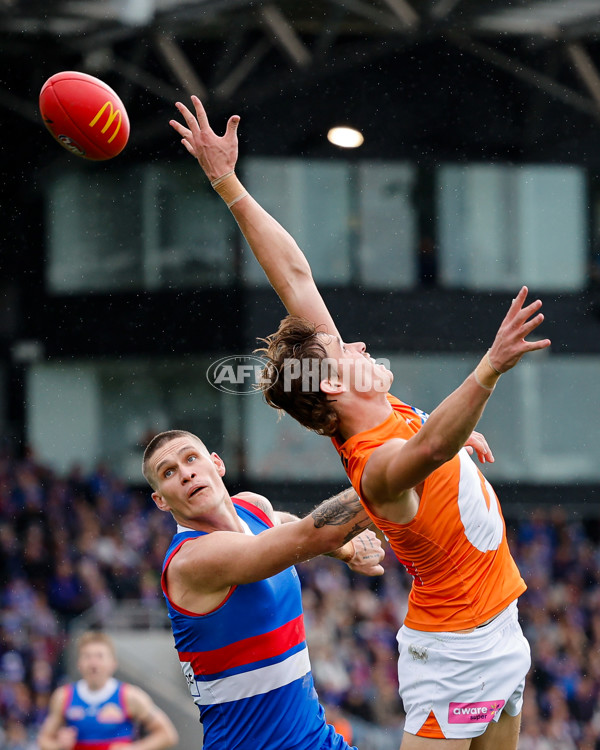 AFL 2024 Round 24 - Western Bulldogs v GWS - A-53386680