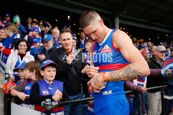 AFL 2024 Round 24 - Western Bulldogs v GWS - A-53387736