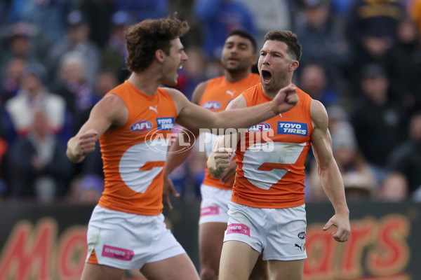 AFL 2024 Round 24 - Western Bulldogs v GWS - A-53389649
