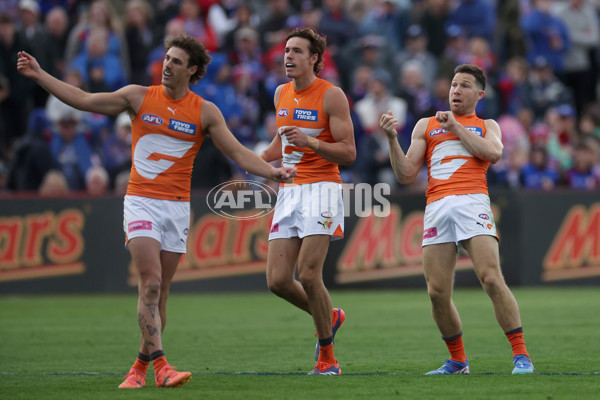 AFL 2024 Round 24 - Western Bulldogs v GWS - A-53389667
