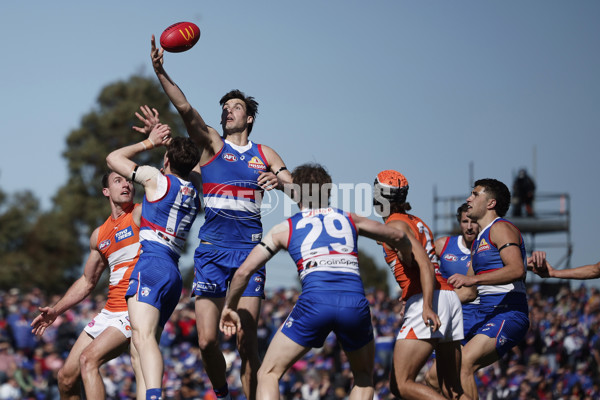 AFL 2024 Round 24 - Western Bulldogs v GWS - A-53389689