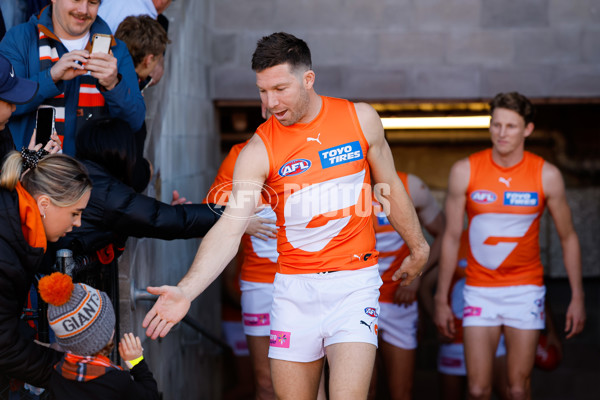 AFL 2024 Round 24 - Western Bulldogs v GWS - A-53389697