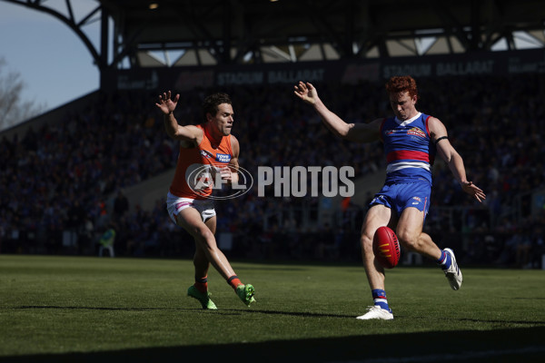 AFL 2024 Round 24 - Western Bulldogs v GWS - A-53389706